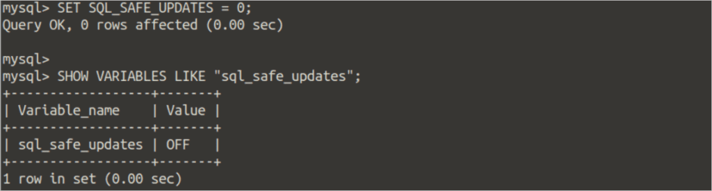 Mysql Remove Safe Mode – How to turn on/off MySQL strict mode in ...