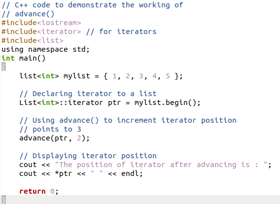 list-iterator-c