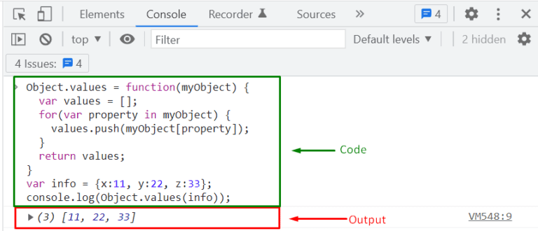 how-to-access-object-values-in-javascript