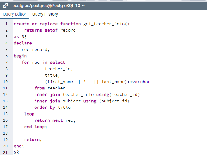 Postgres Drop Function If Exists