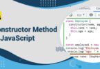 Constructor Method in JavaScript