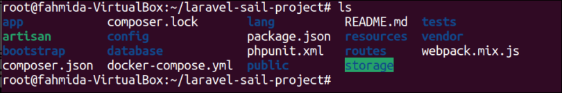 Create Laravel Application Using Sail And Docker