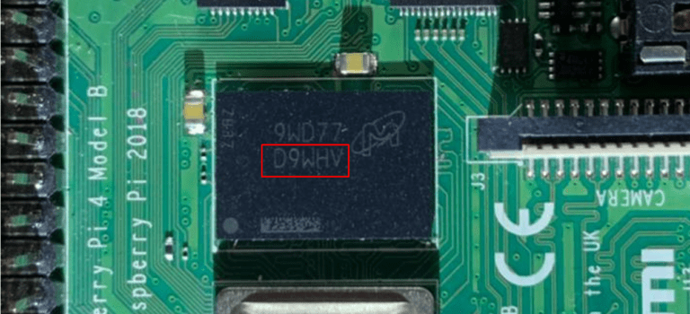 How Can We Identify A Ram Chip On The Raspberry Pi 4 Device 1989