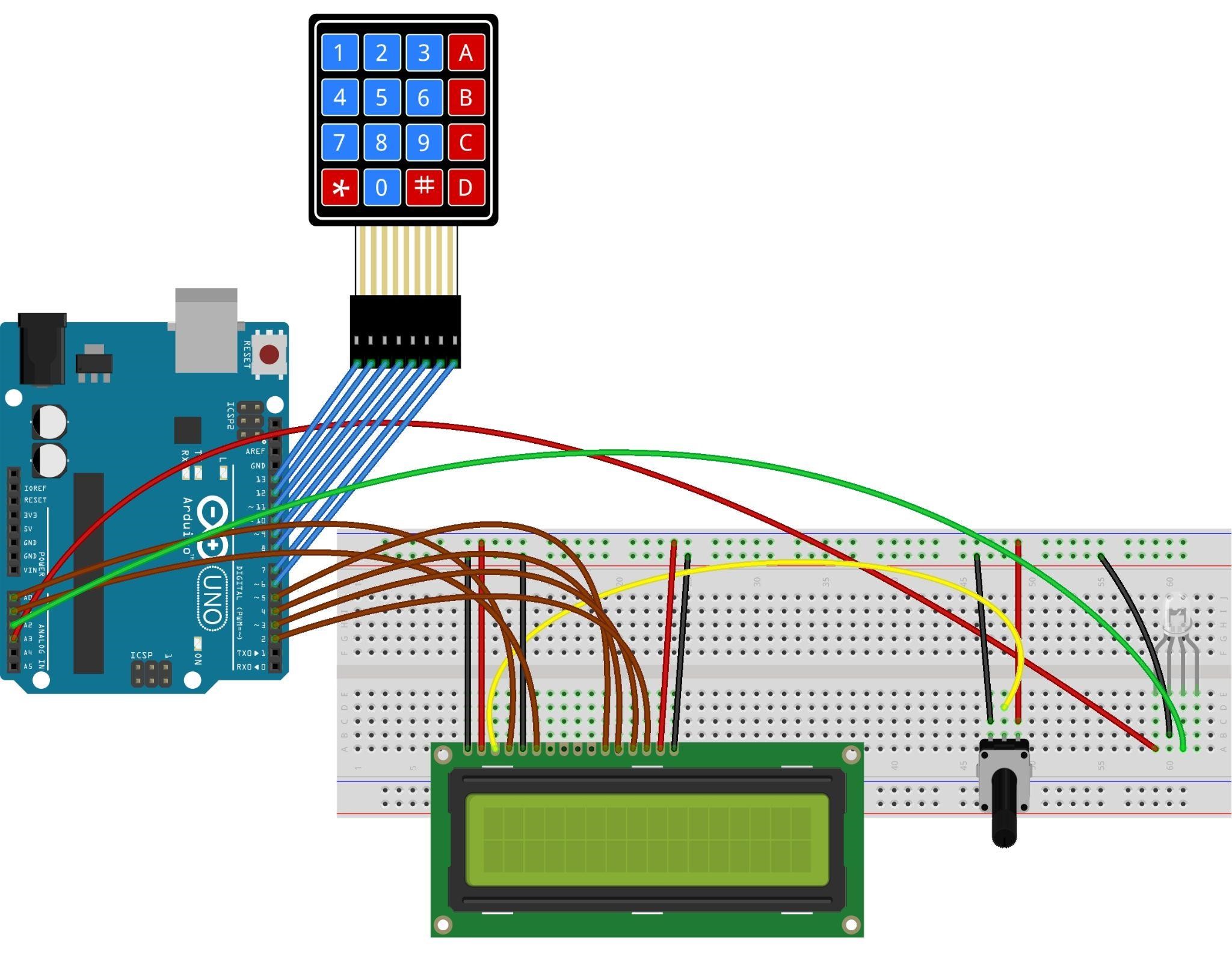 How To Make Home Security System Using Arduino Uno 6800