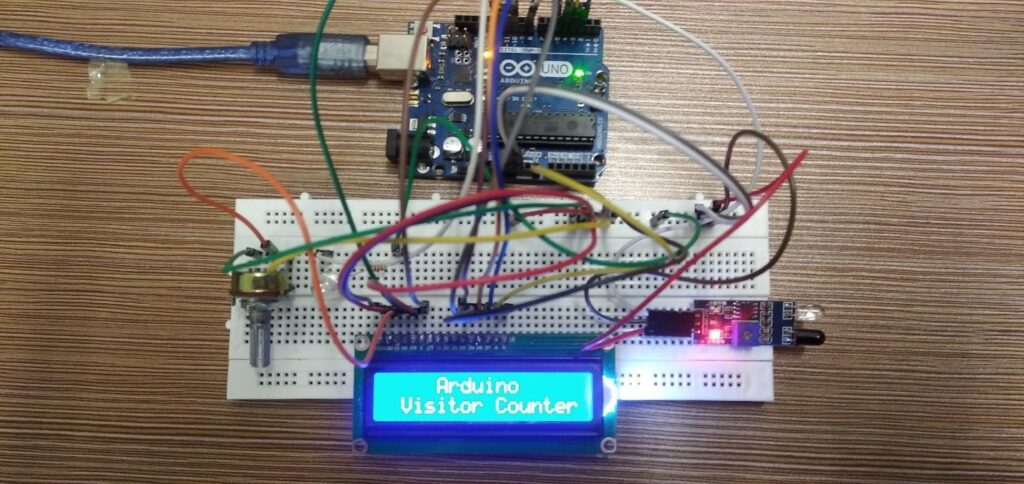 How To Make Visitor Counter Using Arduino Uno 5472