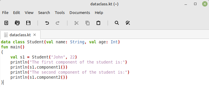 Kotlin Data Class