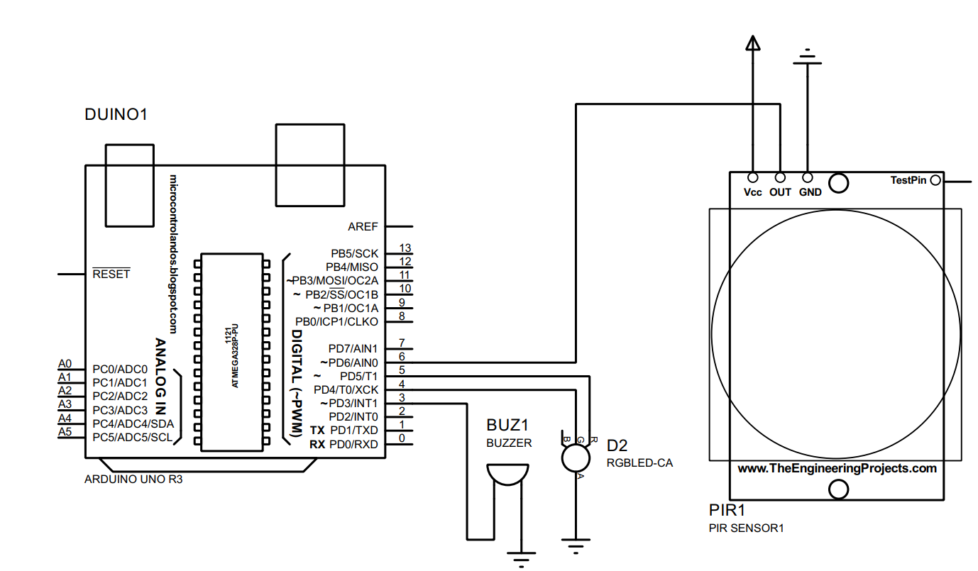 How To Make Burglar Alarm Using Arduino Uno 5676