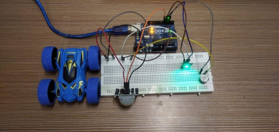 How To Make Burglar Alarm Using Arduino Uno 2634