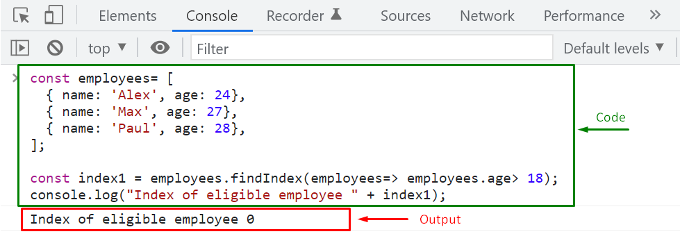 javascript-findindex-method-explained