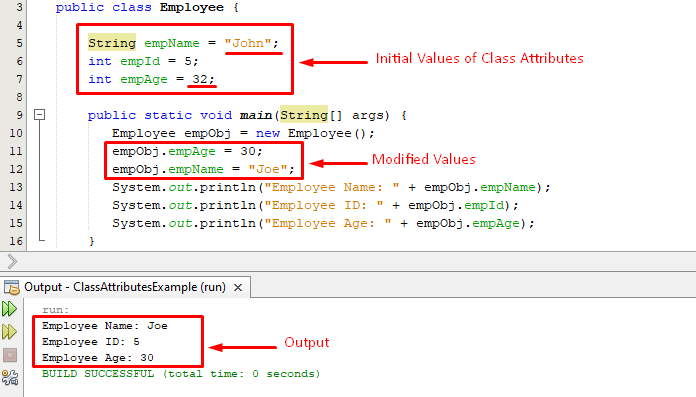 Class Attributes In Java Explained