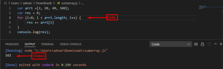 how-to-find-the-sum-of-an-array-of-numbers-in-javascript