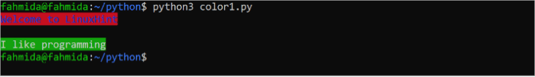 How to Use Colorama in Python