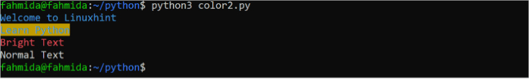 How to Use Colorama in Python