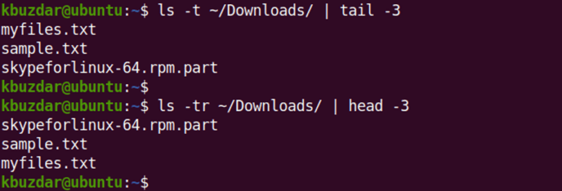 find-oldest-and-newest-file-in-the-directory-with-a-single-line-command-find-oldest-file