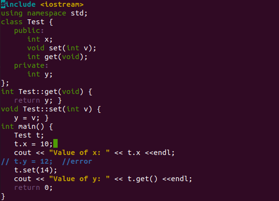 cplusplus shell