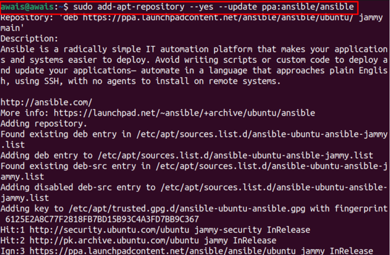 How to Install and Configure Ansible on Ubuntu 22.04