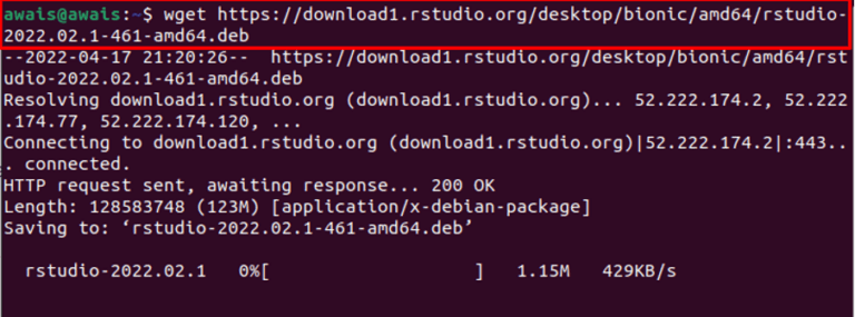 install rstudio linux