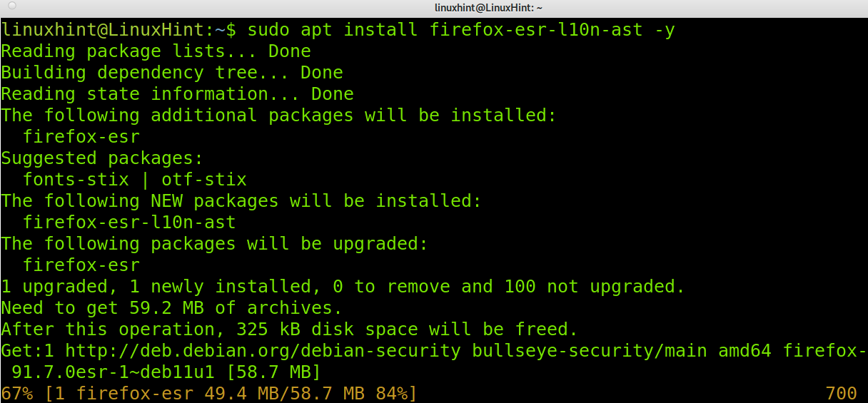 Sudo Apt get dist upgrade.