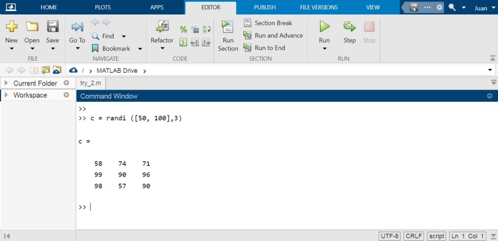 randi-random-integer-in-matlab