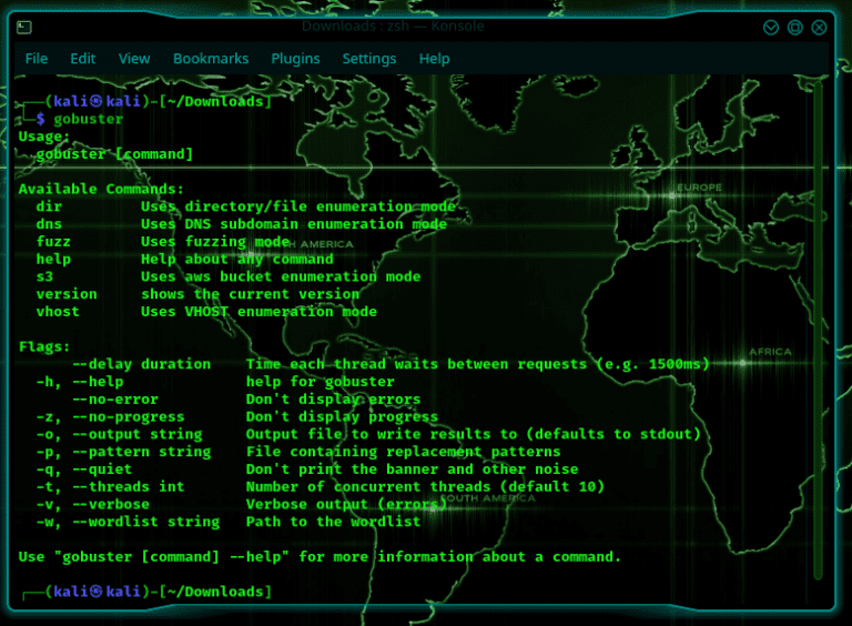 Directory Busting in Kali Linux
