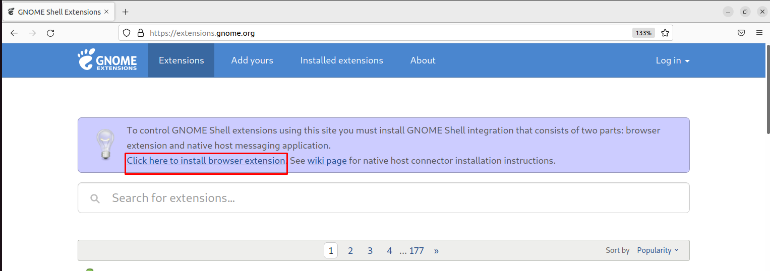 安装和使用完整指南Ubuntu 22.04 上的 Gnome Shell 扩展