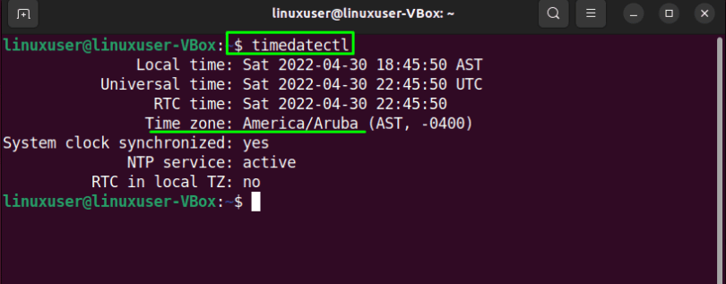 How to set or change timezone on ubuntu 22 04