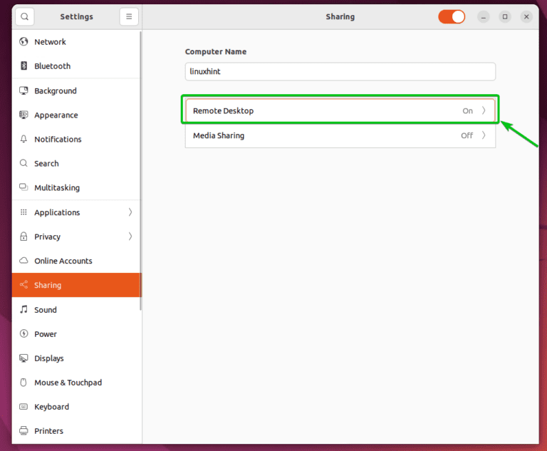 remote control ubuntu desktop windows