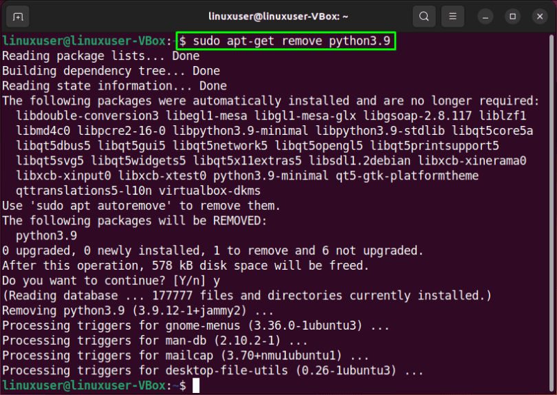 How to Install Python 3.9 on Ubuntu 22.04