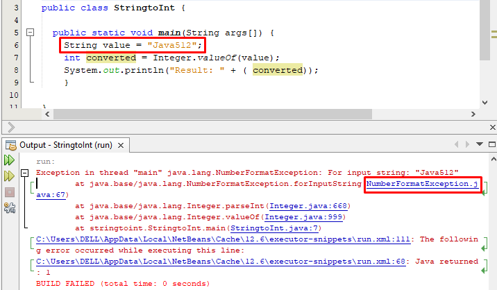 Formazione Scolastica Villetta Sulla Testa Di Convert Int To String 