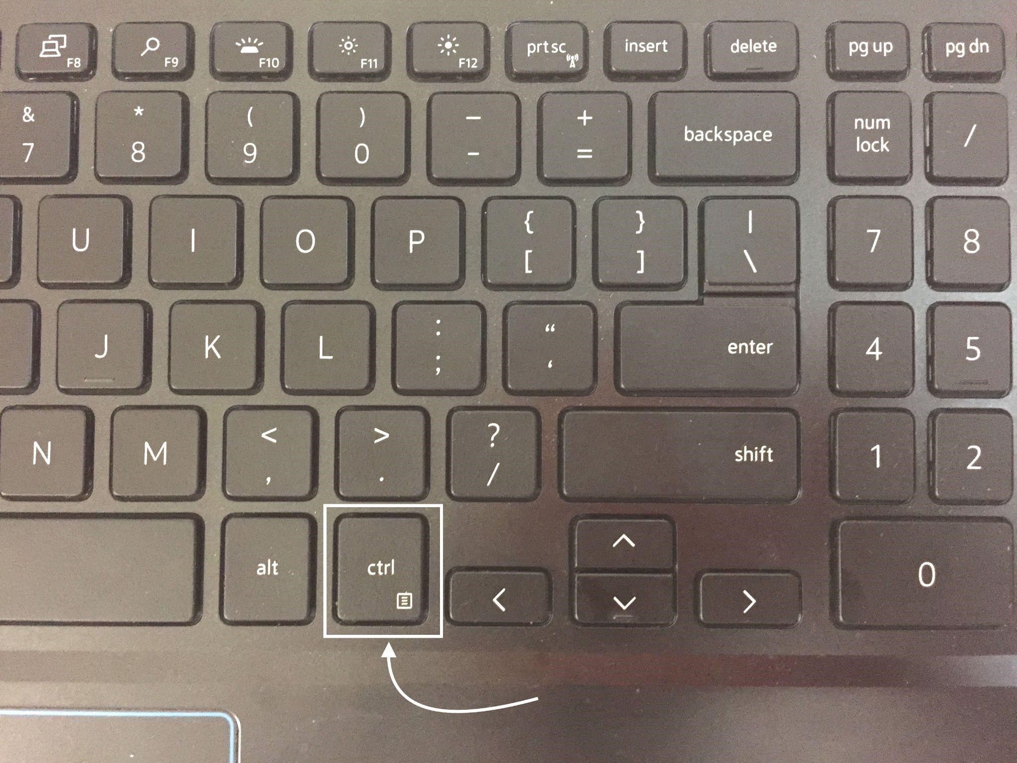 laptop left and right click buttons