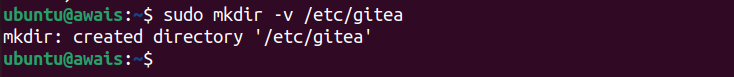 在 Ubuntu 22.04 上安装 Gitea 的完整指南