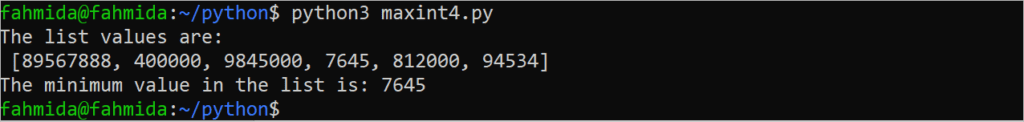 python-max-integer