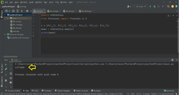 Statistics Module In Python