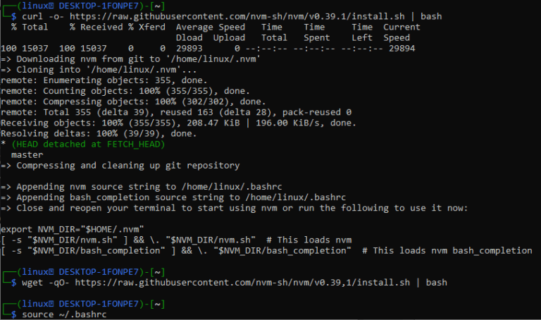 nvm linux nvm linux