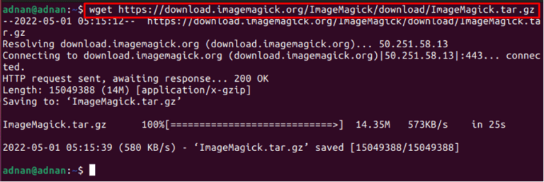 instal the new ImageMagick