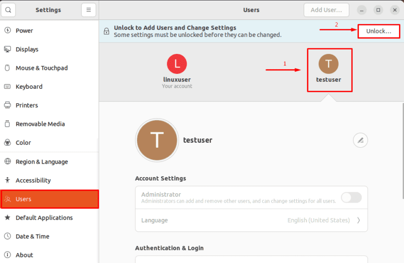 Ubuntuでユーザーを追加および削除する方法