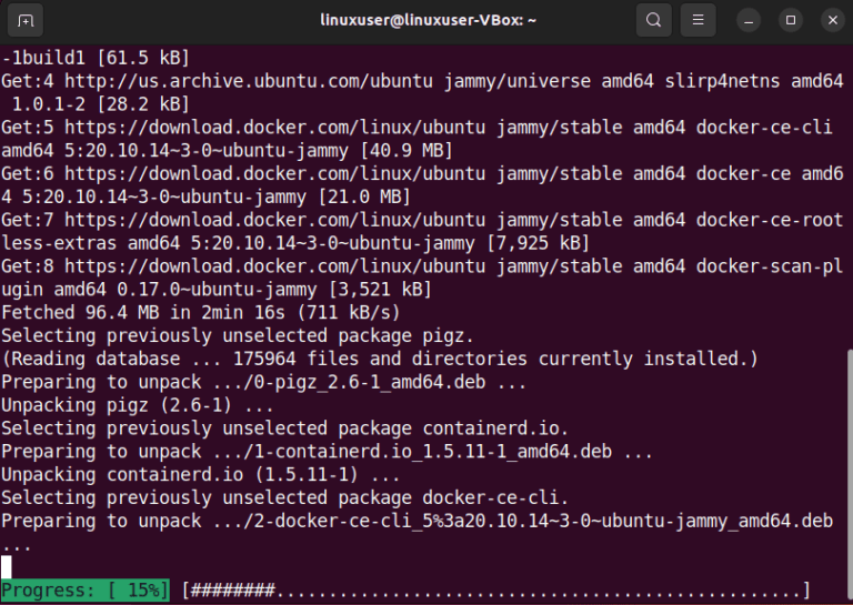 Ubuntu docker compose автозапуск