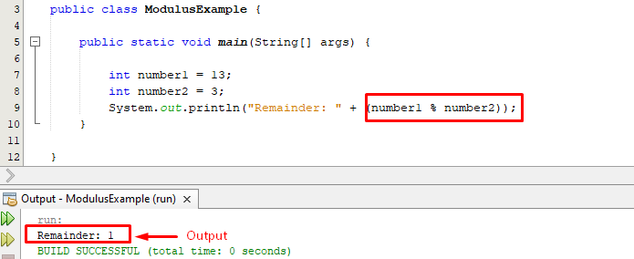 What Does Percentage Sign Mean In Java