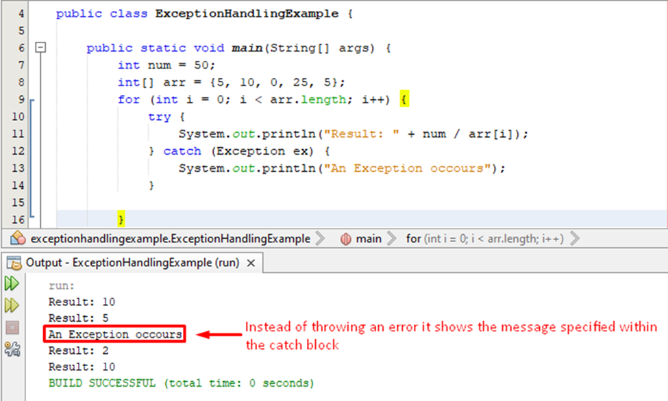 Exception Handling In Java Explained