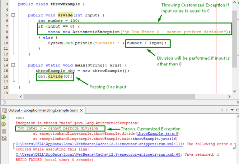 Exception Handling in Java Explained