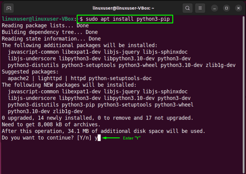 How to Install Python pip on Ubuntu 22.04