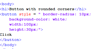 Css Rounded Corner Buttons