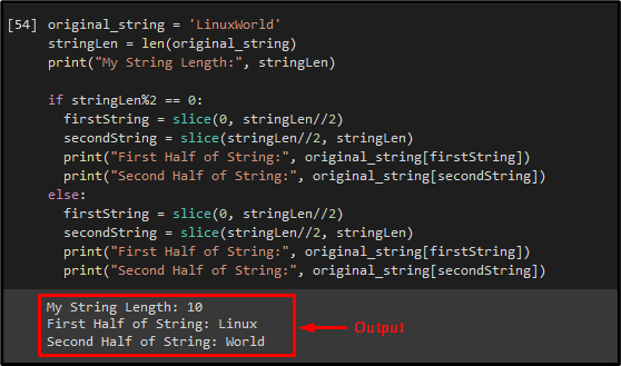 Python Split A String In Half