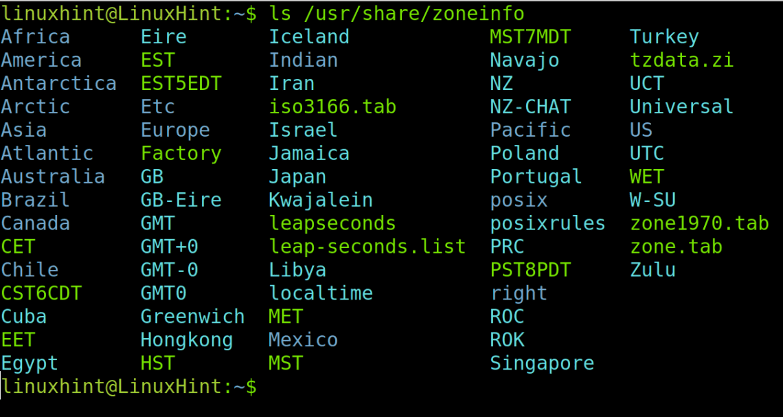 How to Change the Time Zone in Linux