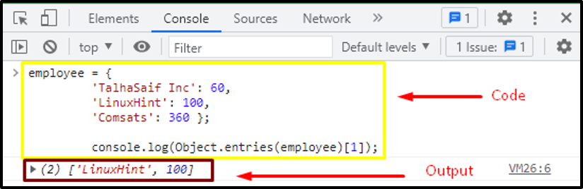 Javascript Object entries Method Linux Consultant