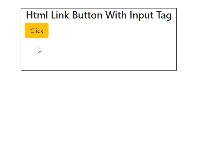 How do I button click a link to another page in HTML?