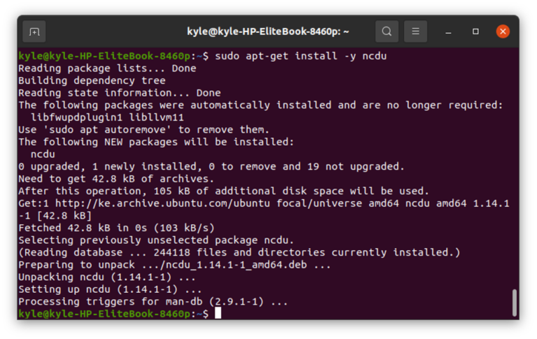 How To Use ncdu in Linux To Analyze and Track Disk Usage