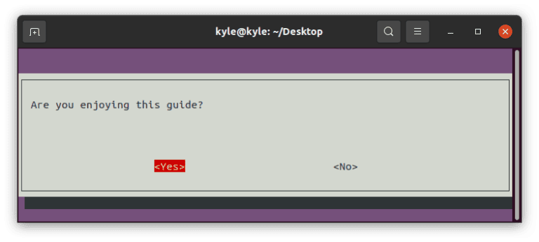whiptail Interactive Shell Scripts – Linux Hint