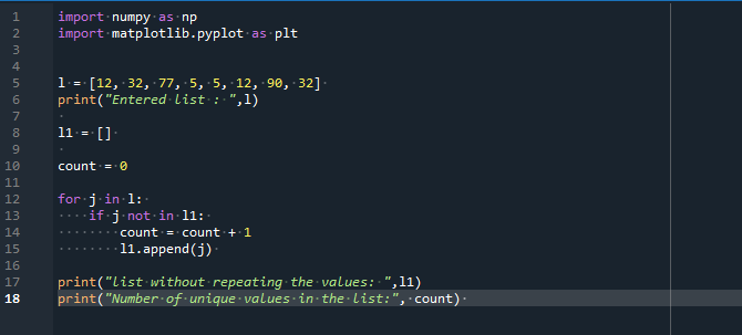 python-count-unique-values-in-the-list