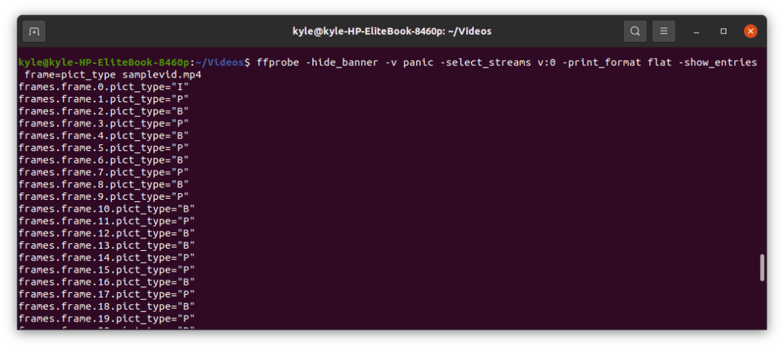 ffprobe-linux-command-example-usage